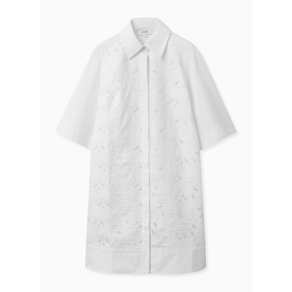COS Fil Coupé Shirt Dress